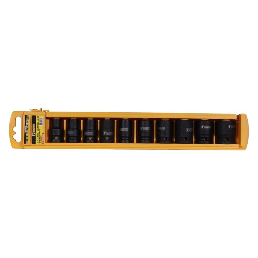 Powerhouse Impact Socket CR-MO 1/2 Drive 10 PCS/SET