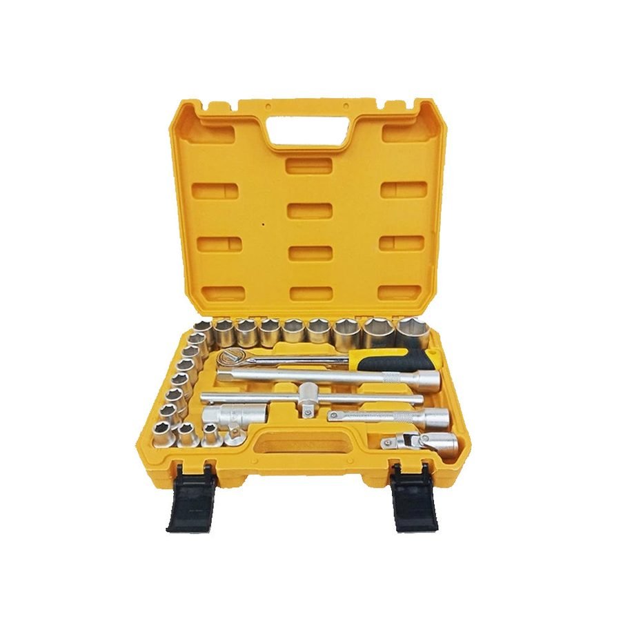 Powerhouse PH-DSW12-25SET Socket Wrench CRV 1/2 Drive 25PCS/SET