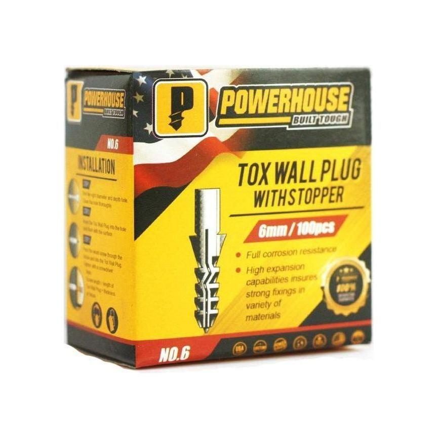 Powerhouse Powerhouse Tox / Screw Wall Plug, General Hardware Fasteners — Southend Philippines