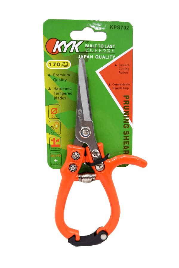 KYK Pruning Shear Straight, General Hardware Garden Tools — Southend Philippines