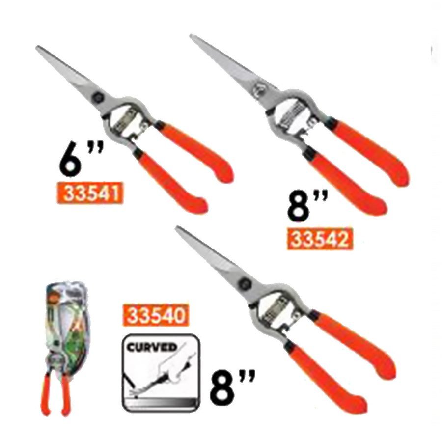 Pumpkin Pumpkin PM33542 Straight Pruning Shear 8", General Hardware Garden Tools — Southend Philippines