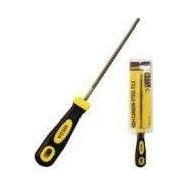 Round High-Carbon Steel File W/ PVC Handle, General Hardware Abrasives & Files — Southend Philippines