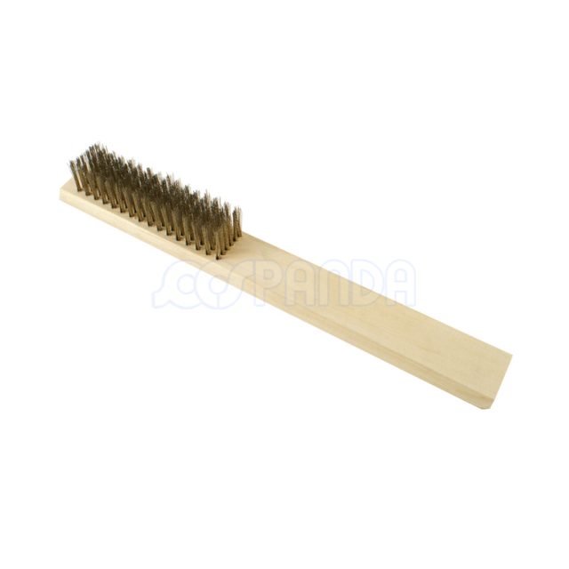 Showa SHOWA Brass Brush W/Wooden Handle, General Hardware Brushes & Cleaning — Southend Philippines