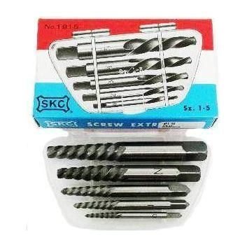 SKC ET-5V Screw Exctractor Set, General Hardware Fasteners — Southend Philippines