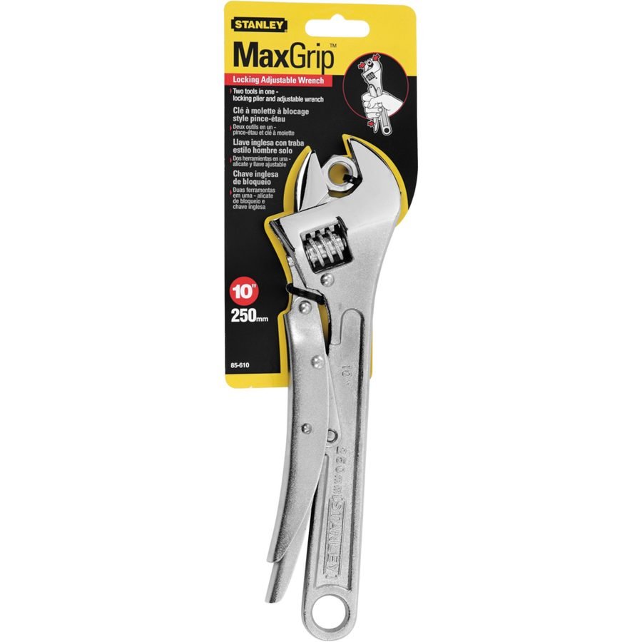 Stanley Stanley 85-610 Locking Adjustable Wrench, General Hardware Wrenches — Southend Philippines