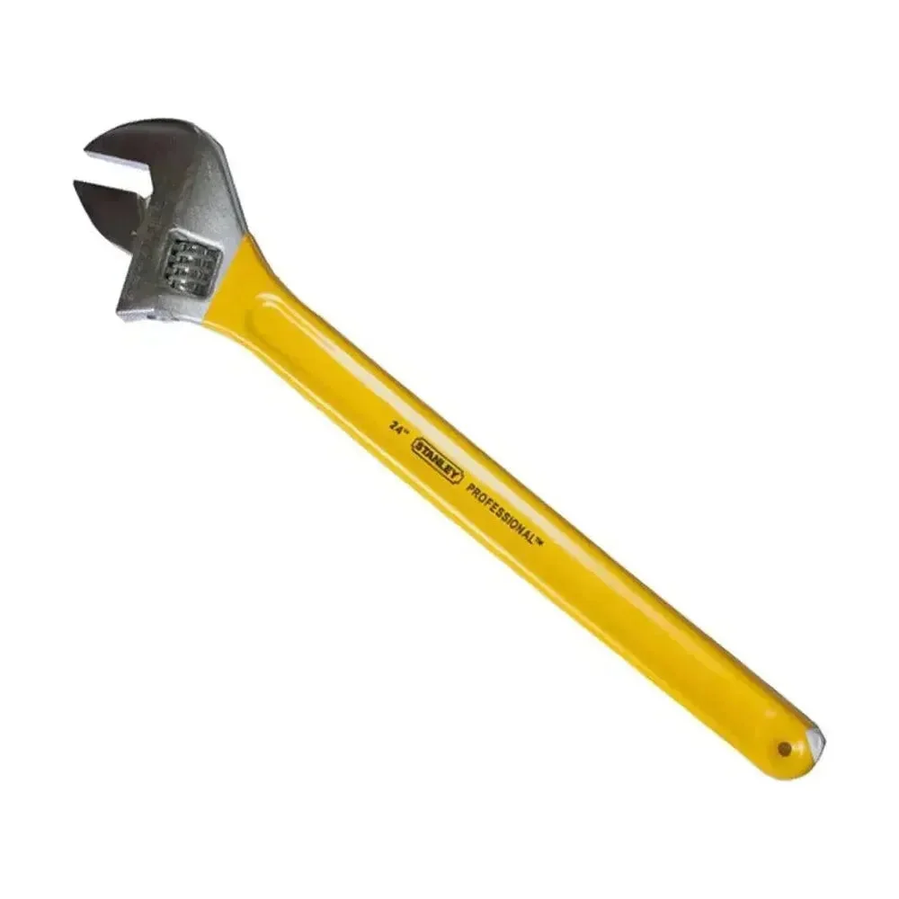 Stanley Stanley Adjustable Wrench (Yellow Anti Slip Grip), General Hardware Wrenches — Southend Philippines