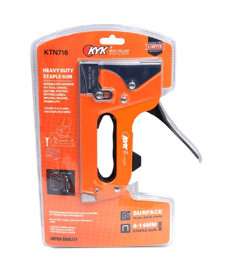 KYK STAPLE, TACKER, NAILER GUN, General Hardware Garden Tools — Southend Philippines