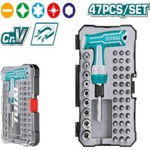 Total Total TACSD30476 47pcs T-Handle Wrench Screwdriver Set, General Hardware Wrenches — Southend Philippines