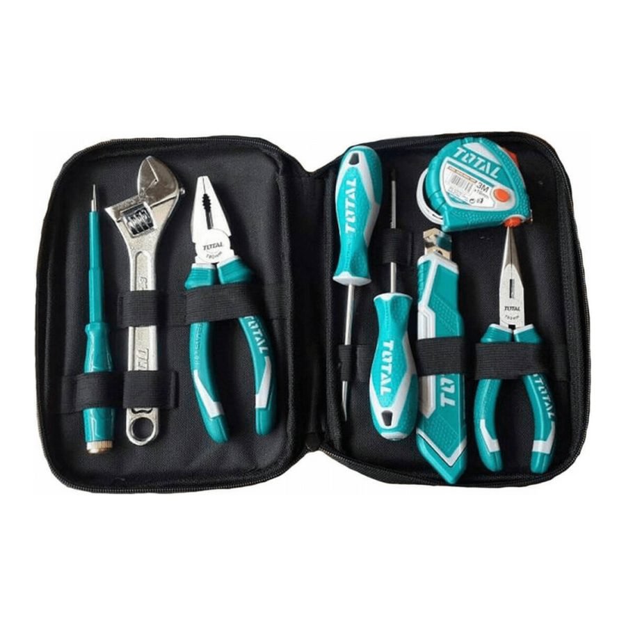 Total Total THKTHP90086 8pcs Hand Tools Set, General Hardware Wrenches — Southend Philippines