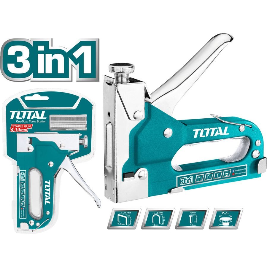 Total Total THT31143 3-In-1 Staple Gun, General Hardware Guns & Applicators — Southend Philippines
