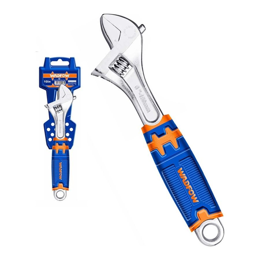Wadfow Wadfow Adjustable Wrench Soft Handle, General Hardware Wrenches — Southend Philippines