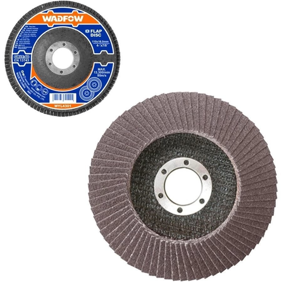Wadfow Wadfow Flap Disc 4", General Hardware Abrasives & Files — Southend Philippines
