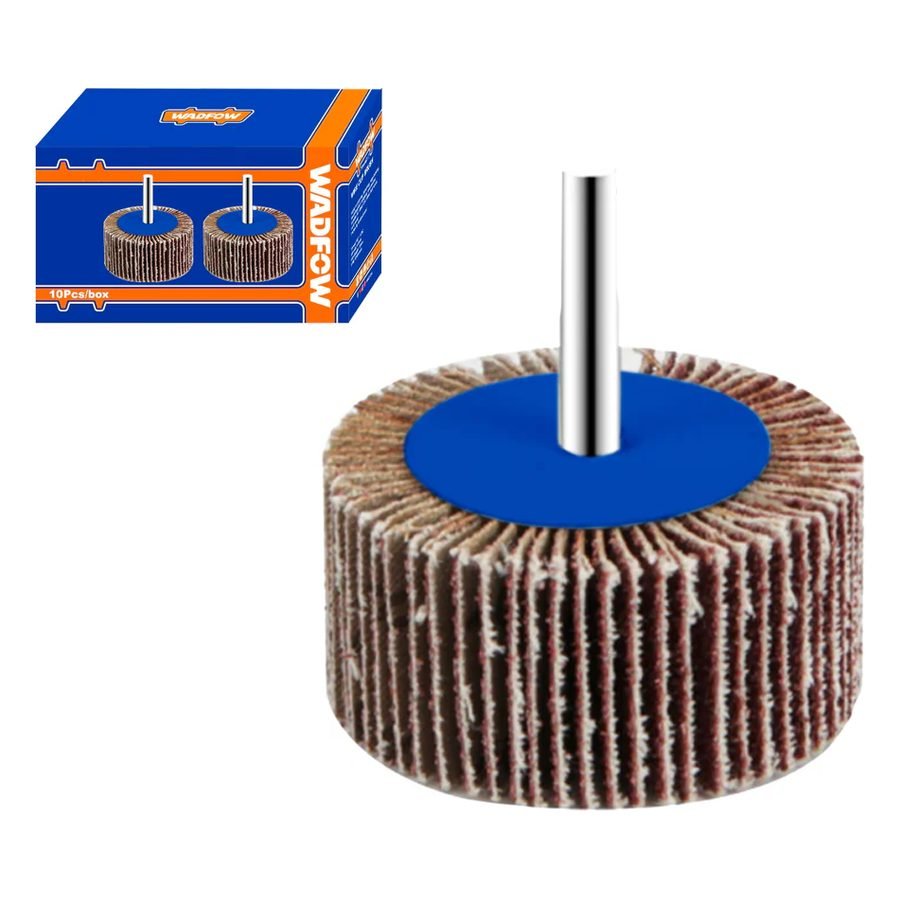 Wadfow Wadfow Flap Wheel With Shaft 2", General Hardware Wheels & Casters — Southend Philippines