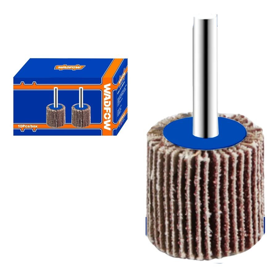 Wadfow Wadfow Flap Wheel With Shaft 1", General Hardware Wheels & Casters — Southend Philippines
