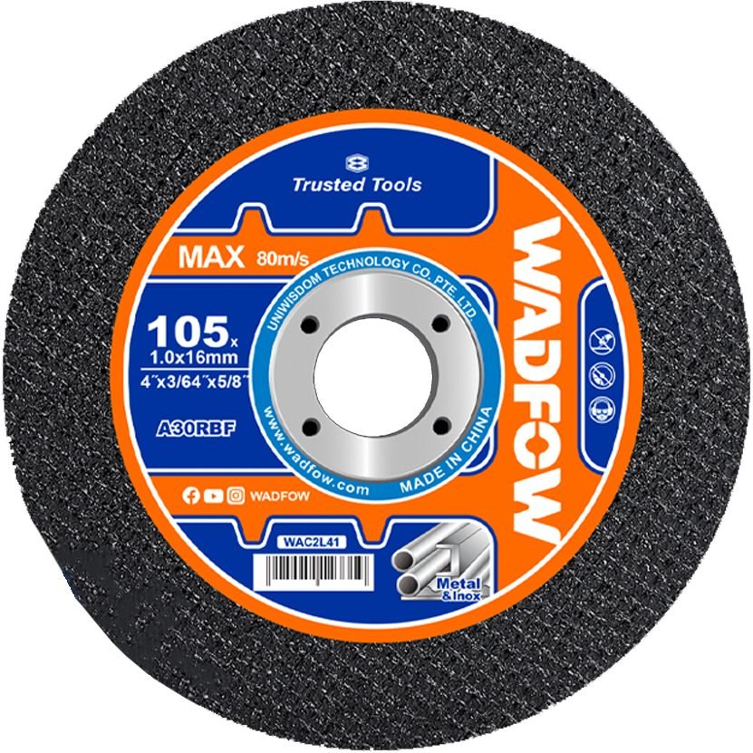 Wadfow Wadfow WAC1341 Abrasive Metal Cutting Disc 4", General Hardware Abrasives & Files — Southend Philippines