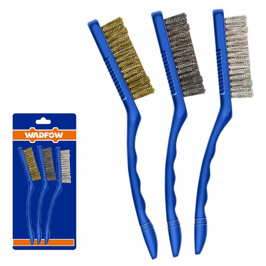 Wadfow Wadfow WBH3609 Abrasive Brush Set 3 Pcs 9", General Hardware Brushes & Cleaning — Southend Philippines