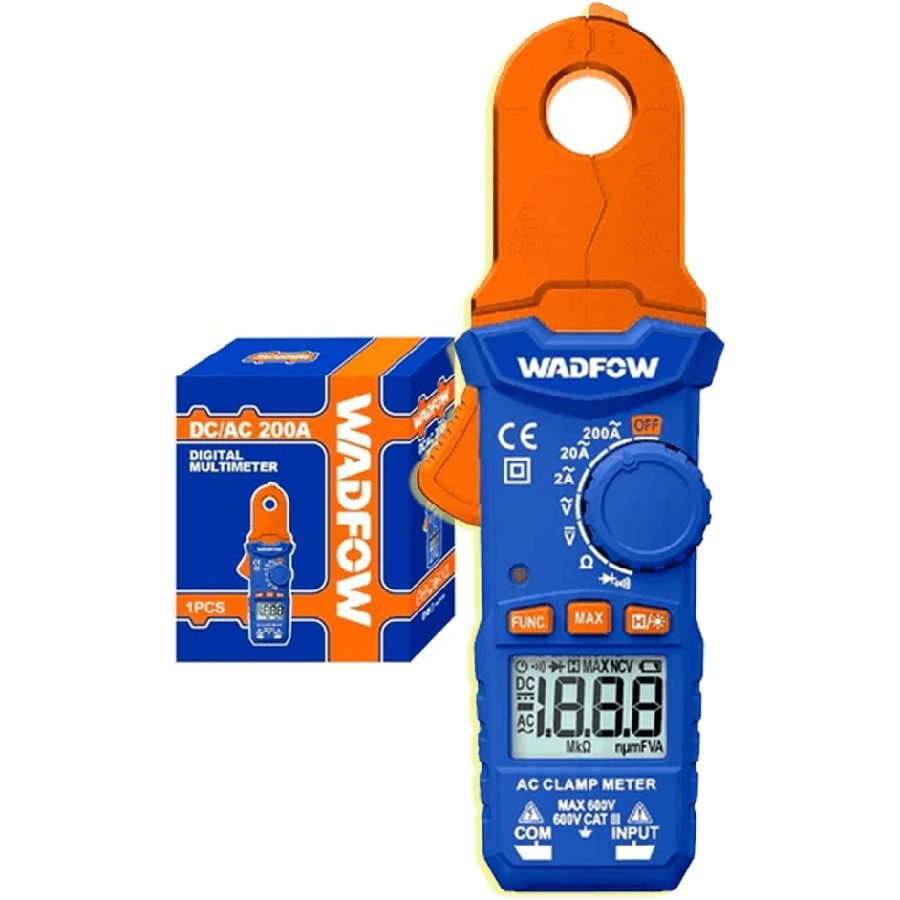 Wadfow Wadfow WDM65015 DC/AC Clamp Meter 2000-Counts, General Hardware Clamps & Vises — Southend Philippines