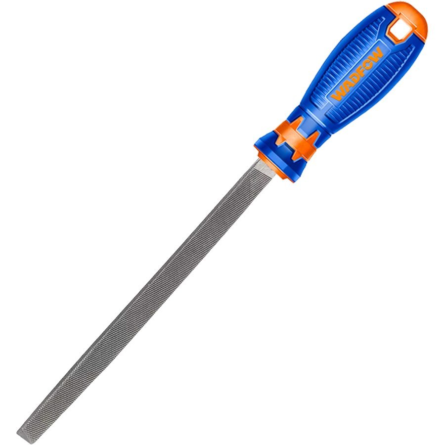 Wadfow Wadfow WFE7858 Triangle Steel File With Handle 8", General Hardware Abrasives & Files — Southend Philippines
