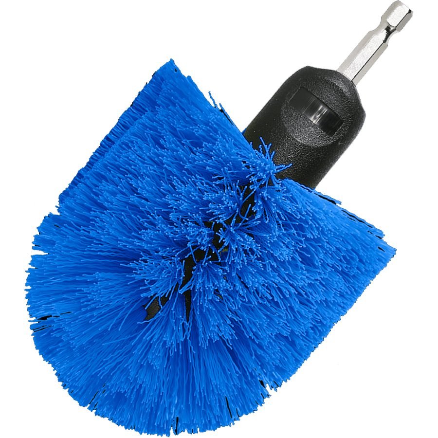 Wadfow Wadfow WNY2420 Medium Bristle Brush 360° With 1/4" Shank, General Hardware Brushes & Cleaning — Southend Philippines