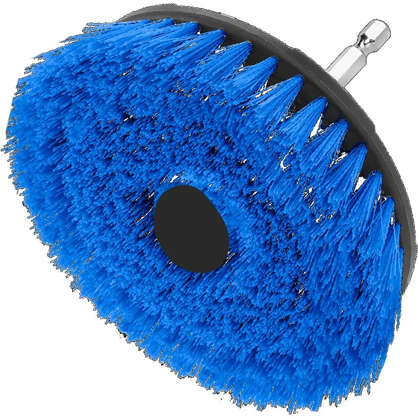 Wadfow Wadfow WNY2440 Medium Bristle Brush 4" With 1/4" Shank, General Hardware Brushes & Cleaning — Southend Philippines