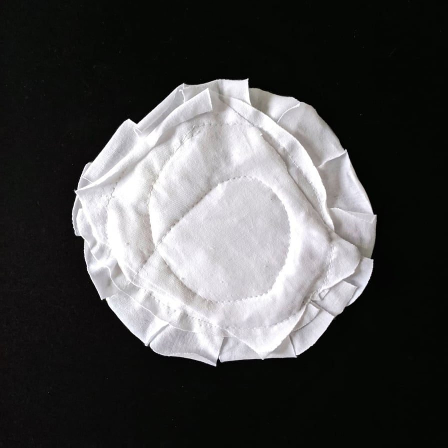 White And Colored Rags