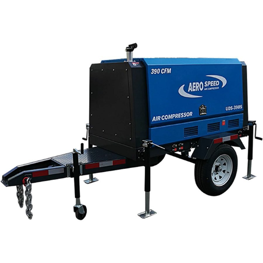 Aerospeed UDS-265S Portable Air Screw Compressor, Machineries Air Compressors — Southend Philippines