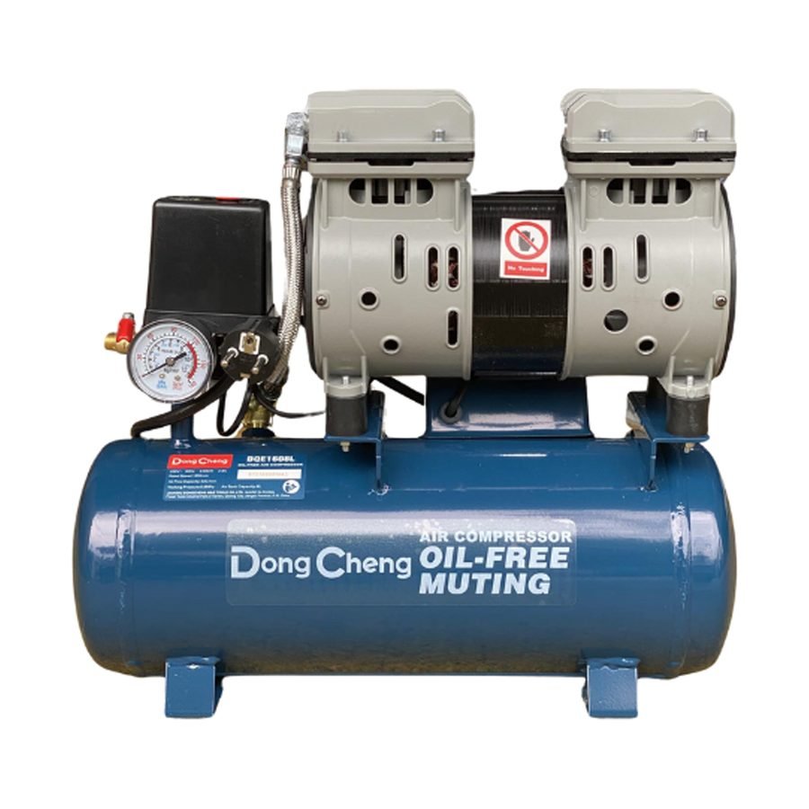 Dong Cheng DQE1608L Oil Free Air Compressor 500W 8L
