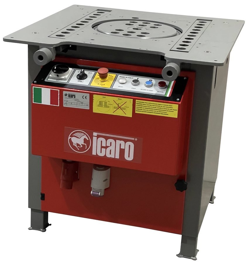 ICARO Electric Bar Bender 3 Phase 220/440 Volts, 60 Hz., Machineries Bar Bender & Cutter — Southend Philippines
