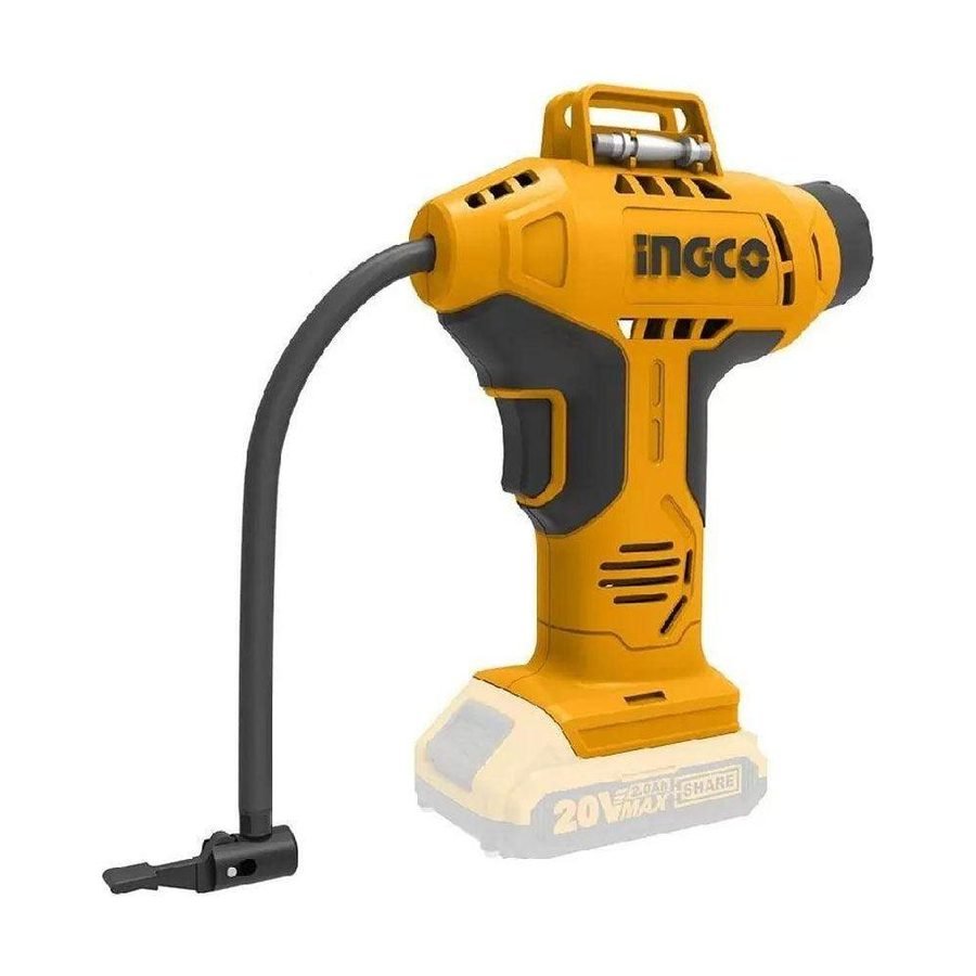 Ingco Ingco CACLI2018 Li-Ion Auto Air Compressor 20V, Machineries Air Compressors — Southend Philippines