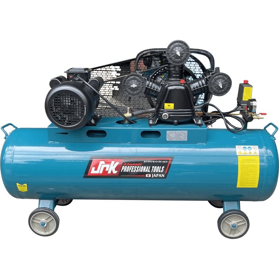 Kawasaki JR Kawasaki JRKHAC-150L 4HP Belt Driven Air Compressor, Machineries Air Compressors — Southend Philippines
