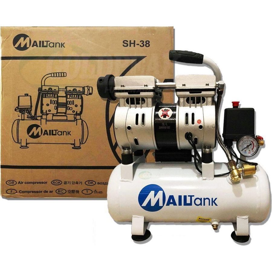 Mailtank SH-38 Oil-Less Air Compressor 40L, Machineries Air Compressors — Southend Philippines