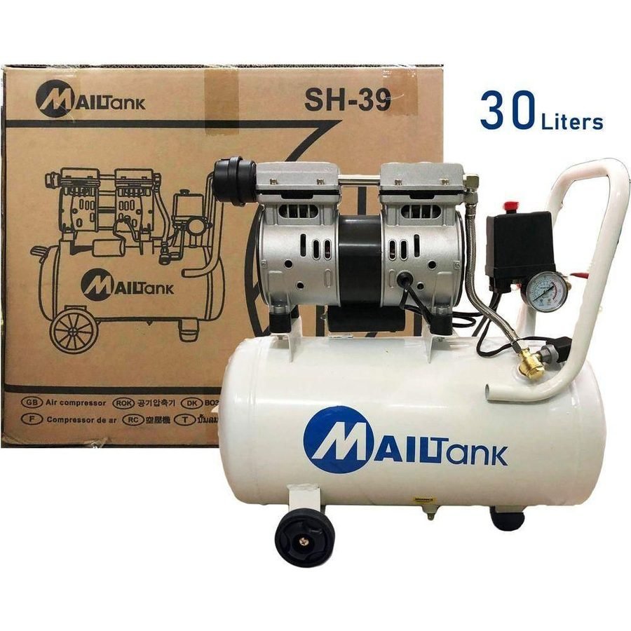 Mailtank SH-39 Oil-Less Air Compressor 30L, Machineries Air Compressors — Southend Philippines