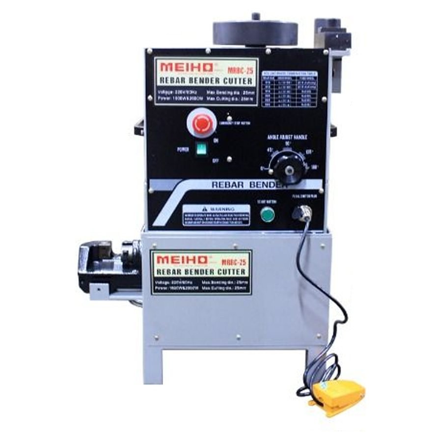 Meiho MRBC-25 Electric Rebar Bender And Cutter Machine 25MM