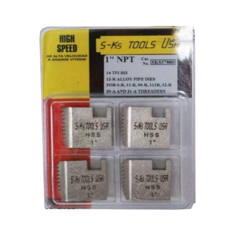 Ridgid S-Ks Hi-Speed Steel Pipe Die Set (For Ridgid 00-R/12-R), Machineries Threading & Machining — Southend Philippines