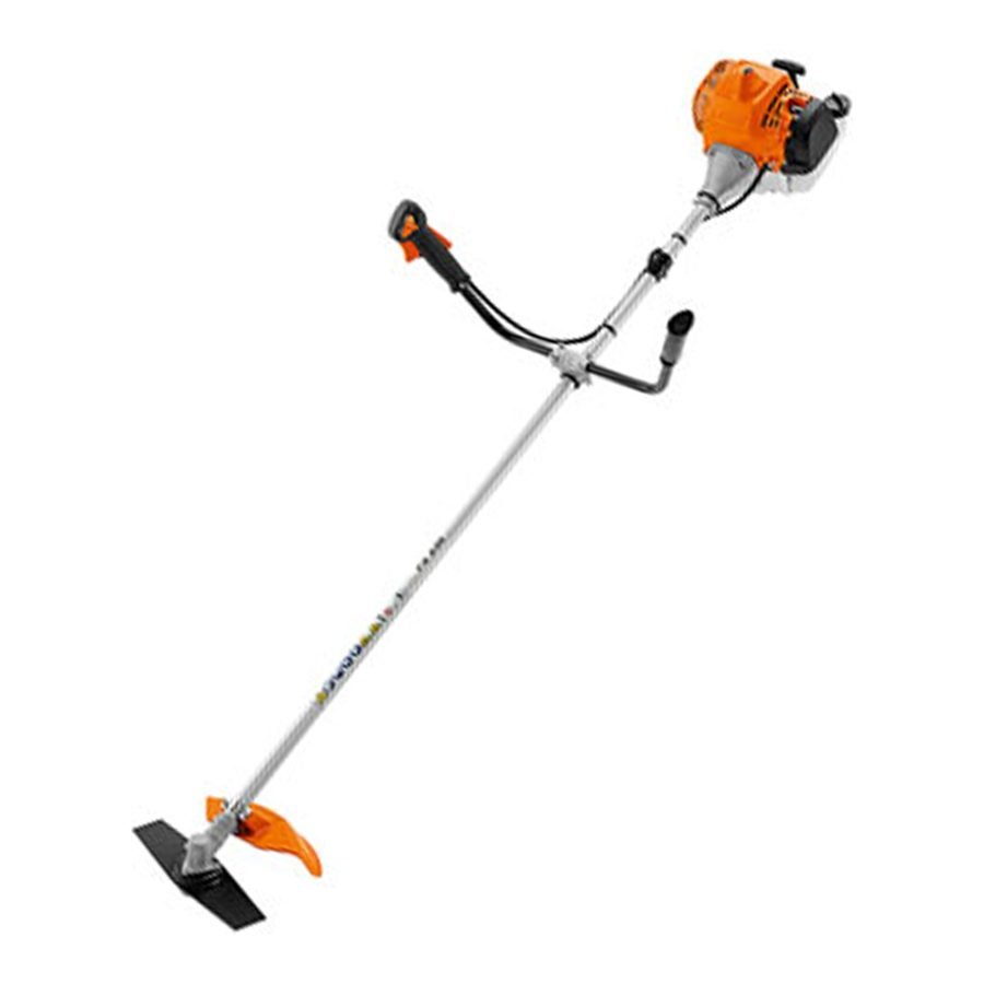 Stihl FS 230 Gasoline Engine Brush / Grass Cutter With Rice Harvester At