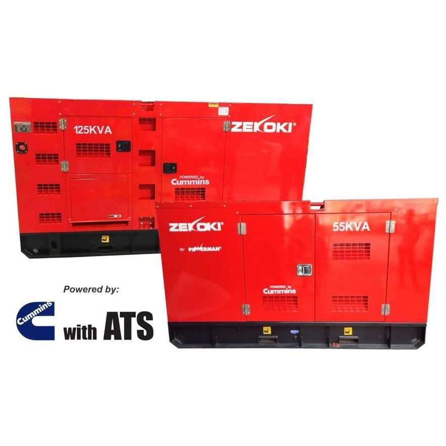 Zekoki Silent Type Diesel Generator Set With ATS (Cummins)