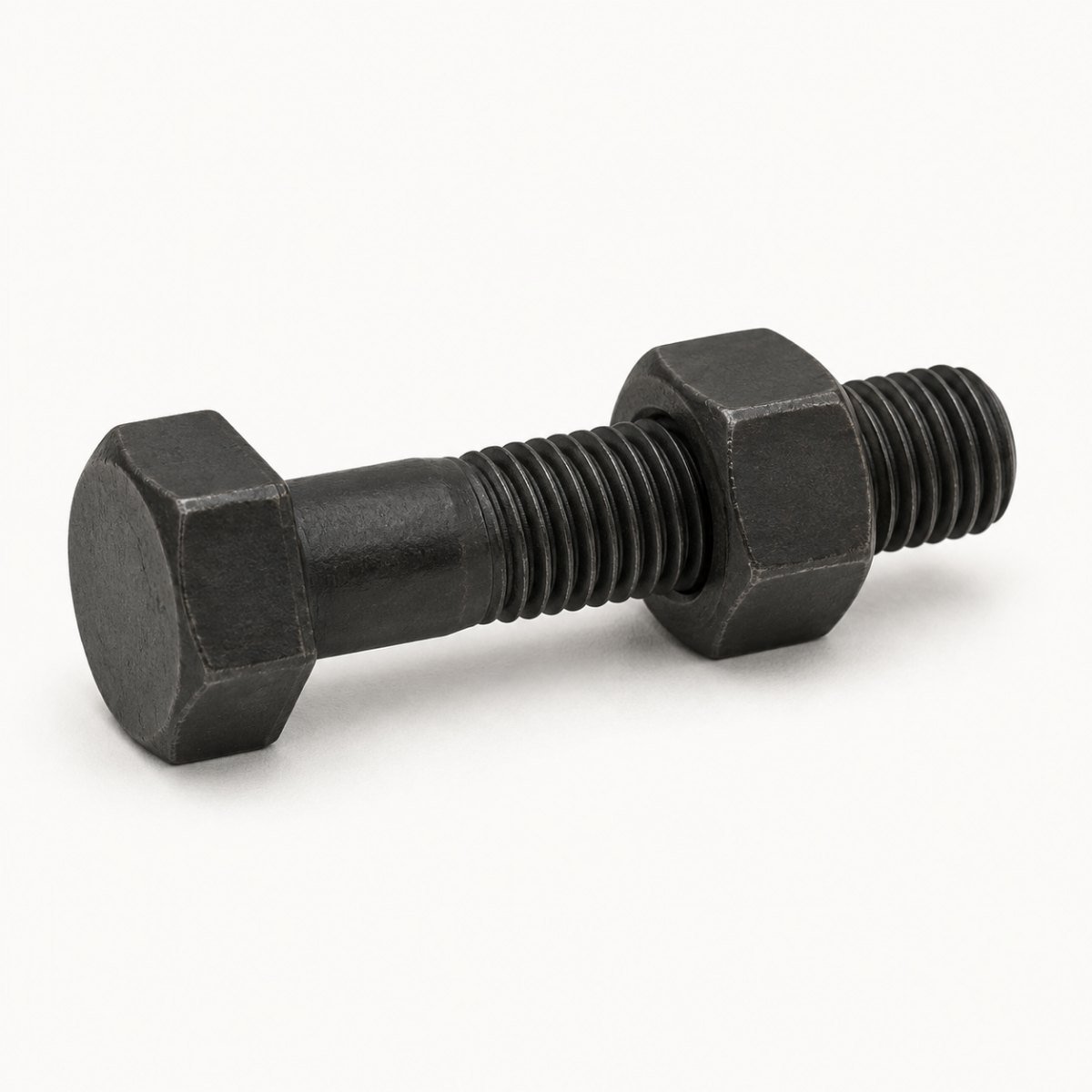Black Iron Hexagonal Bolt