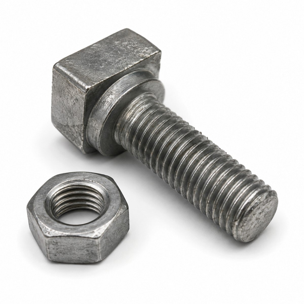 Square Head Bolt with Collar