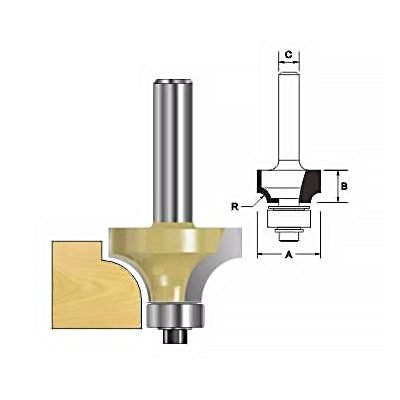 Arden Rounding Over Cutter With Ball Bearing