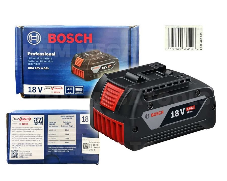 Bosch GBA 18V 4.0Ah PRO Lithium Ion Battery — Power Tools, Southend Philippines