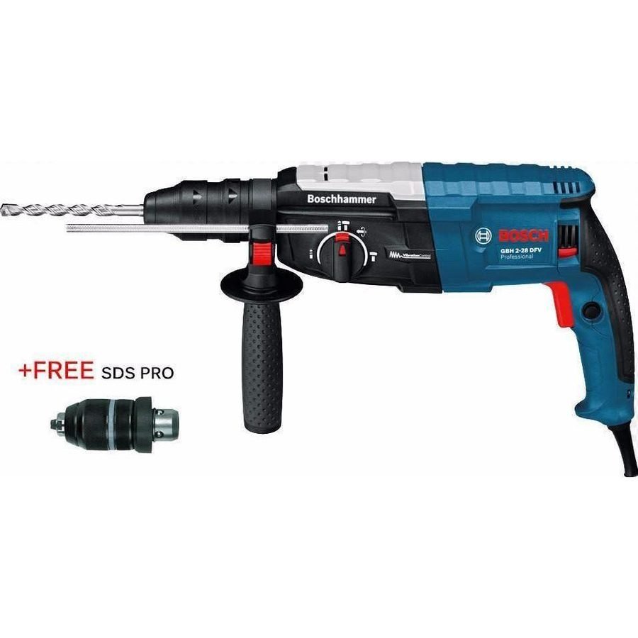 Bosch Bosch GBH 2-28 DFV 3-Modes Rotary Hammer 28mm 820W 3.2J, Power Tools Rotary & Demolition — Southend Philippines