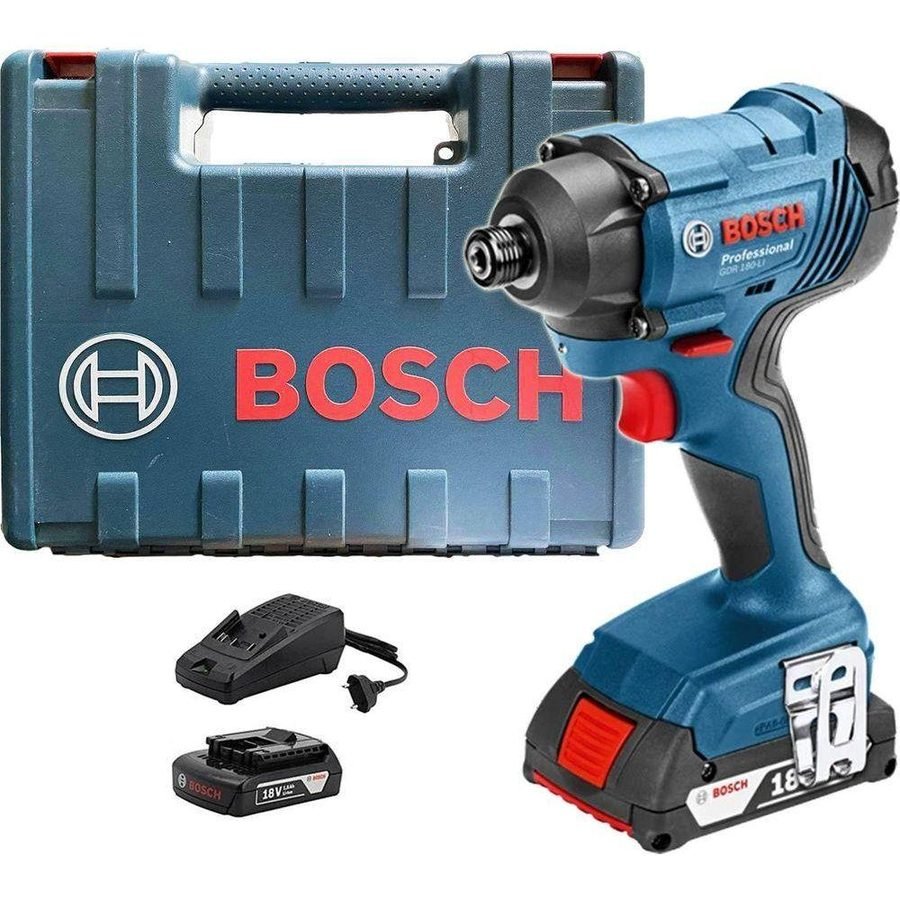Bosch Bosch GDR 180 Cordless Impact Driver 160Nm 18V [Kit], Power Tools Drills & Drivers — Southend Philippines