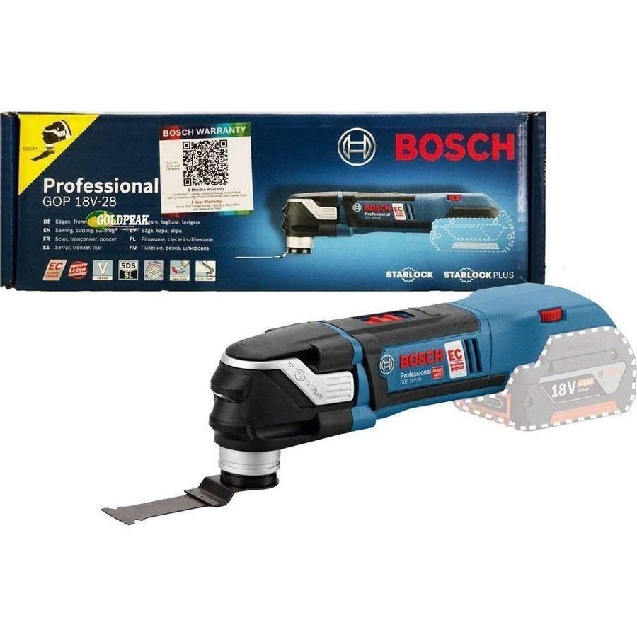 Bosch Bosch GOP 18V-28 Brushless Cordless Oscillating Tool / Multi Tool 18V [S, Power Tools Multi & Rotary — Southend Philipp