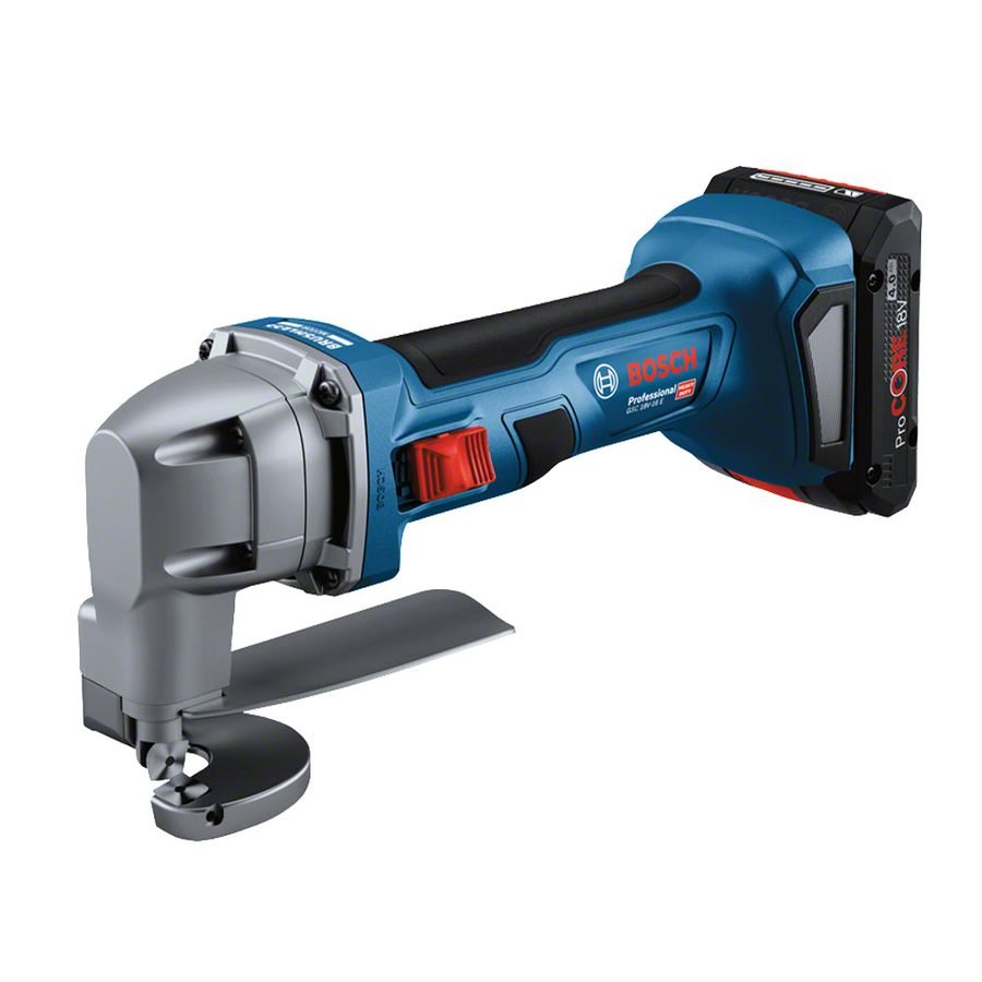 Bosch Bosch GSC 18V-16 E Professional Cordless Metal Shear, Power Tools — Southend Philippines