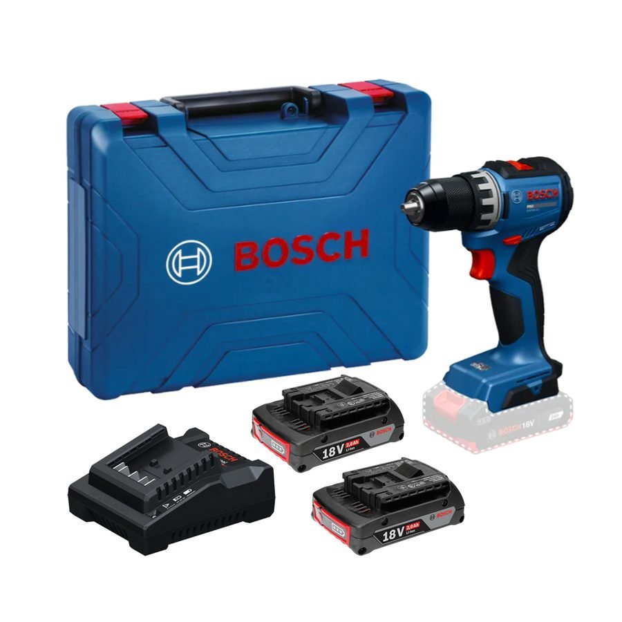 Bosch GSR 18V-52 Cordless Brushless Drill Driver 13mm (Kit)