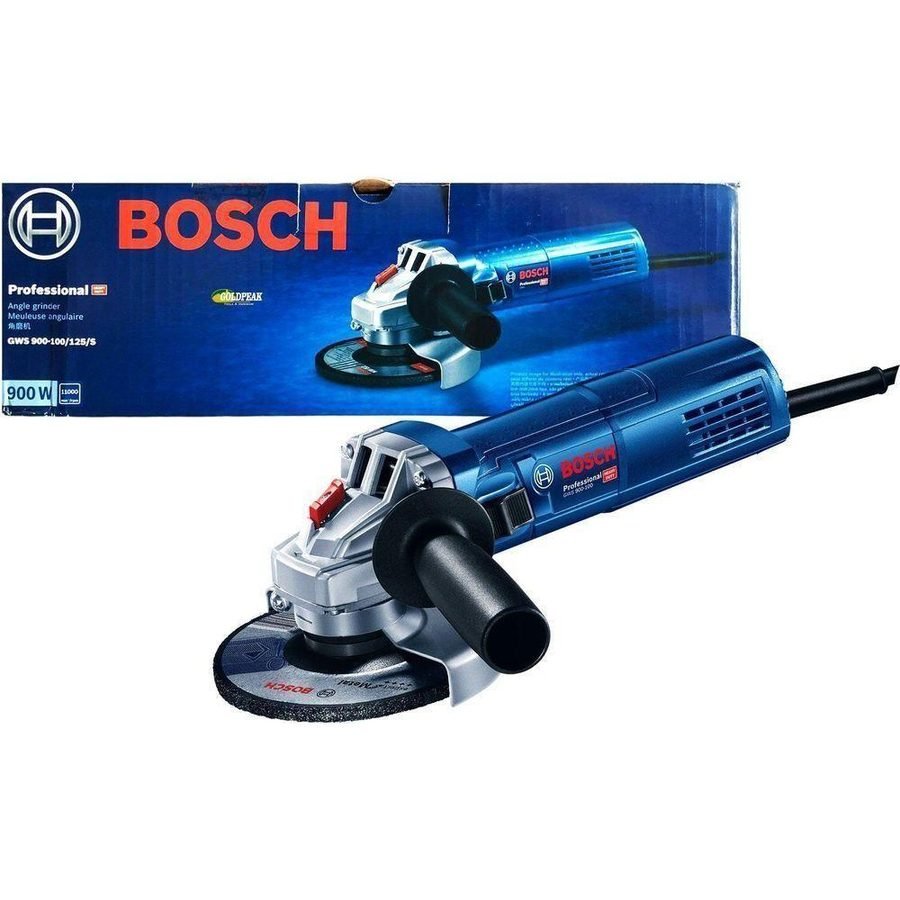 Bosch Bosch GWS 900-100 Angle Grinder 4" (100mm) 900W, Power Tools Grinders — Southend Philippines