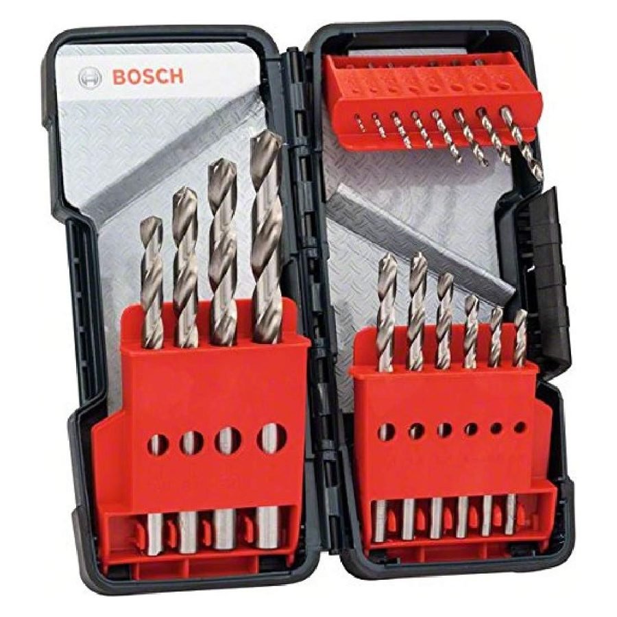 Bosch Bosch HSS-G Metal Drill Bit Set 18 Pcs (2607019578), Power Tools Bits, Blades & Discs — Southend Philippines