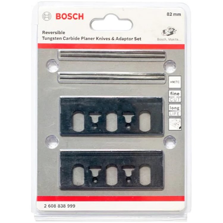 Bosch Bosch Reversible TCT Planer Blades (2608838999), Power Tools Bits, Blades & Discs — Southend Philippines