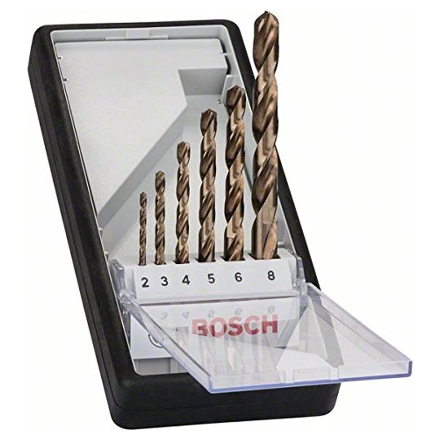 Bosch Bosch RL HSS-Co Metal Drill Bit Set 6 Pcs (2607019924), Power Tools Bits, Blades & Discs — Southend Philippines