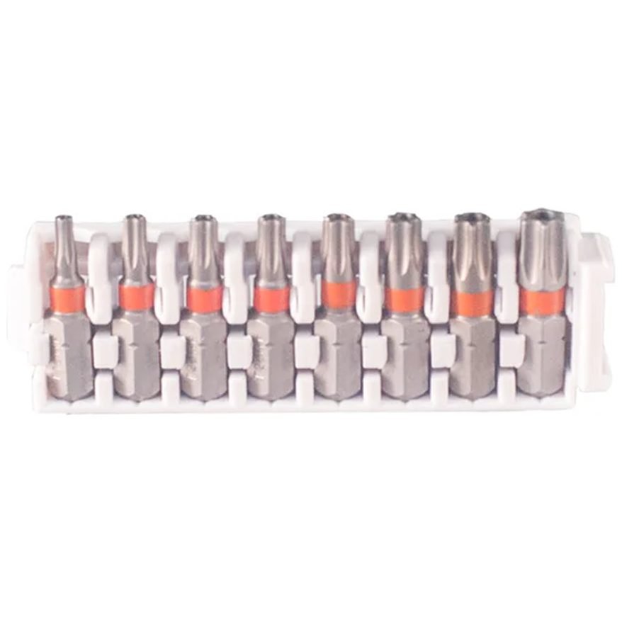 Bosch Bosch Security Torx Pick And Click Insert Impact Bit Set 8pcs (260852241, Power Tools Bits & Blades — Southend Philippi